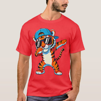 Cute Dabbingiger Menoddler Boys Animal Wildcats fr T-Shirt