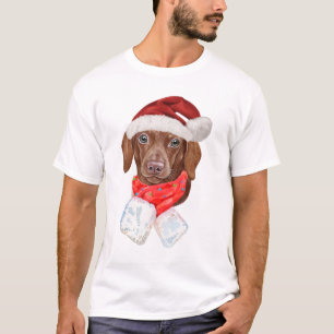 Cute Dachshund Christmas Gifts For Dog Lovers T-Shirt