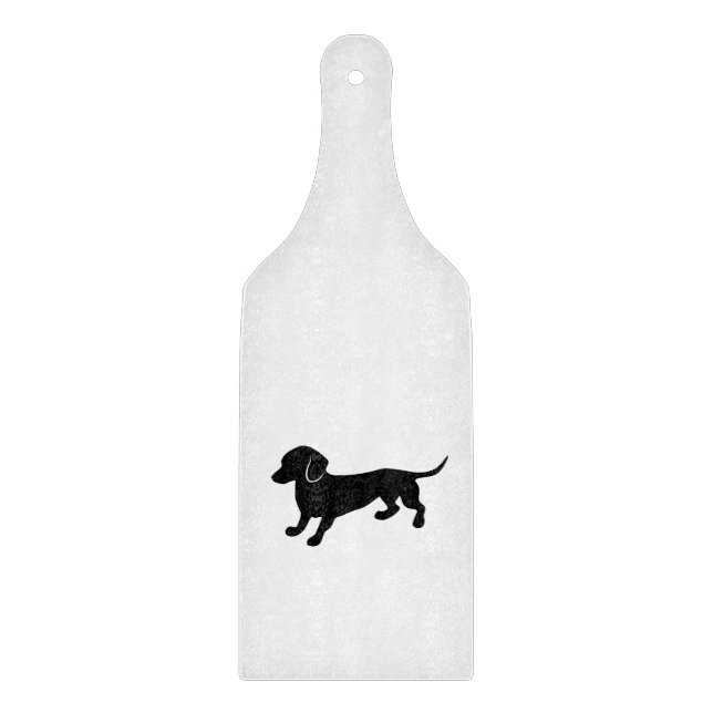 Cute Dachshund Cutting Board (Front)