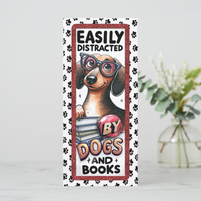 Cute Dachshund Dog (Standing Front)