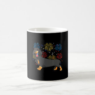 Cute Dachshund Doxie Lover Weiner Dog Mom Dad Kids Coffee Mug
