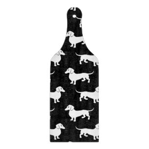 Cute Dachshund Doxie Pattern Cutting Board