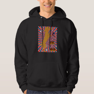 Cute Dachshund  Funny Wiener Dog Doxie Life Patrio Hoodie