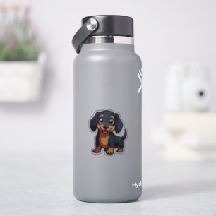 Cute Dachshund, Kawaii Adventure, Small