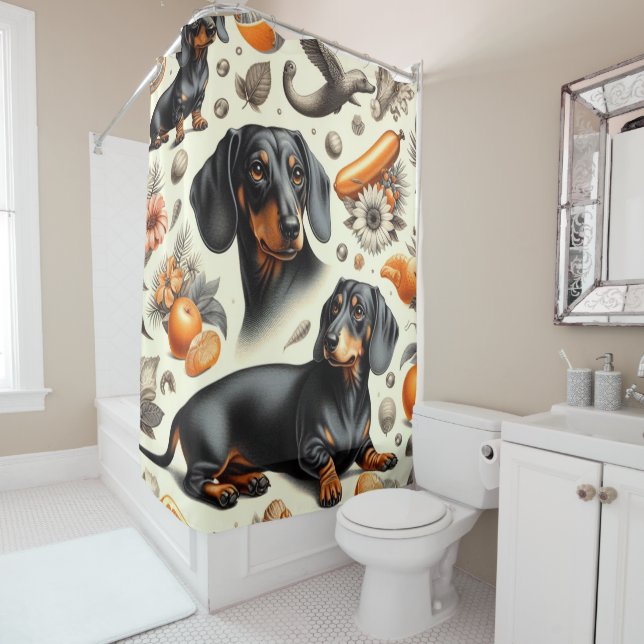 Cute Dachshund Pattern (In Situ)