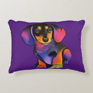 Cute DACHSHUND pillow/cushion Accent Pillow