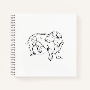 Cute Dachshund Sausage Dog – Personalised Journal