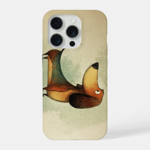 Cute Dachshund – Whimsical Dog Illustration iPhone 15 Pro Case