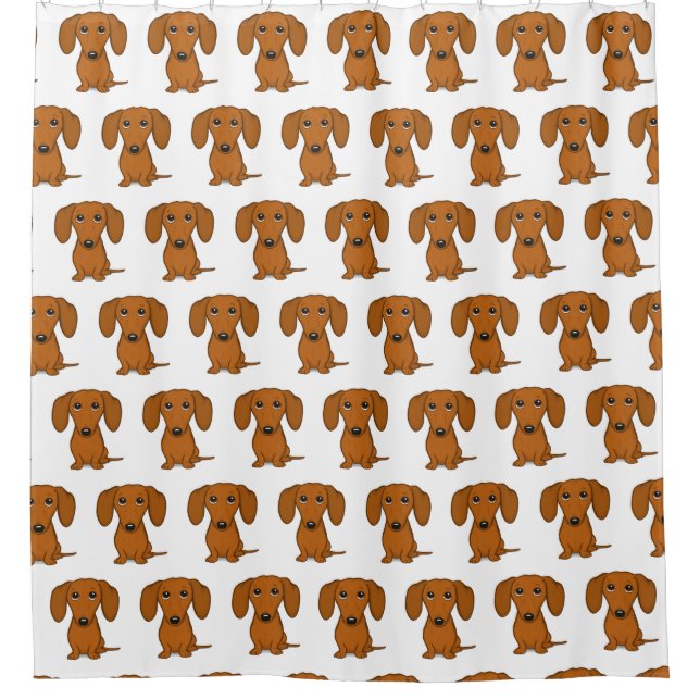 Cute Dachshunds Pattern | Wiener Dog Lover's (Front)