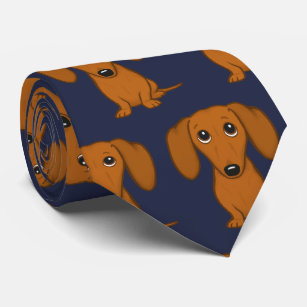 Cute Dachshunds Pattern   Wiener Dog Lover's Tie