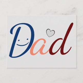 Cute Dad Postcard