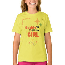 : Cute Daddy's Little Girl Stars and Sparkles Kids