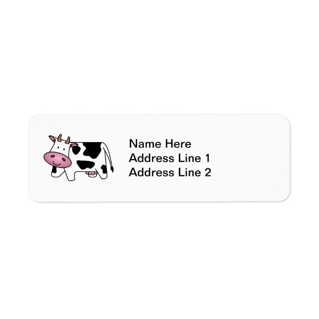 Cute Dairy Cow (Front)