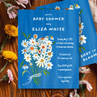 Cute Daisy Bouquet Handpainted Custom Baby Shower 