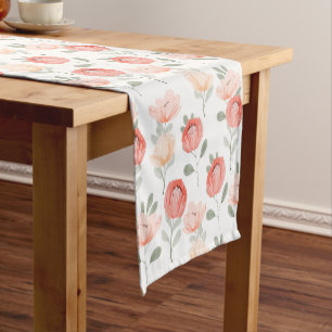 Cute Daisy floral Short Table Runner