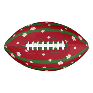 Cute Daisy Flower Merry Christmas Party  Football