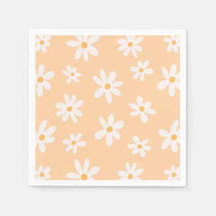 Cute Daisy Flower Pattern Napkin