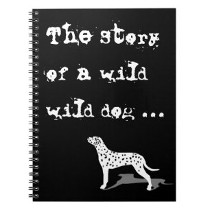 Cute Dalmatian dog Notebook