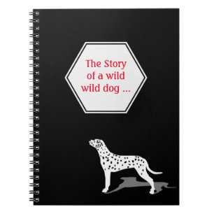 Cute Dalmatian dog Notebook