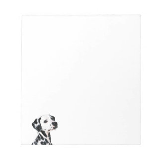 Cute Dalmatian Dog Notepad