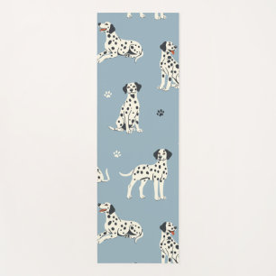 Cute Dalmatian Dogs Lover  Yoga Mat
