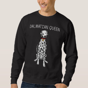 Cute Dalmatian For Women Mom Pet Dog Dalmatian  3 Sweatshirt