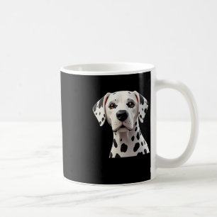 Cute Dalmatian Hear 3d - Animals World Sticker Coffee Mug