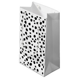 Cute Dalmatian Spot Animal Print Small Gift Bag