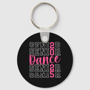 Cute Dance Senior 2025 Cl Of 2025 Senior Dancer Keychain