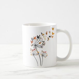 Cute Dandelion Chickens Lover Shirts For Women Gir Coffee Mug