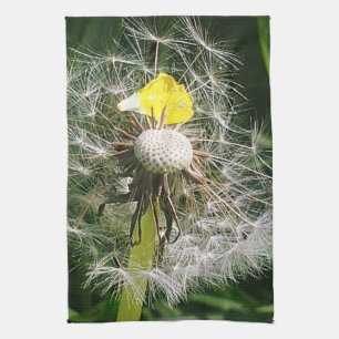 Cute dandelion kitchen towel