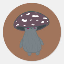 cute dark mushroom