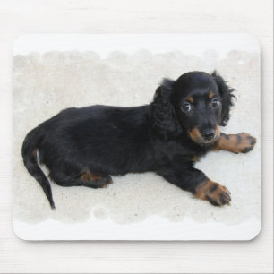 Cute Daschund Mouse Pad