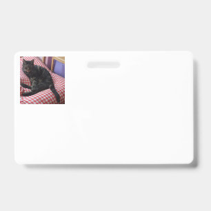 Cute Dave Horizontal Identity Badge