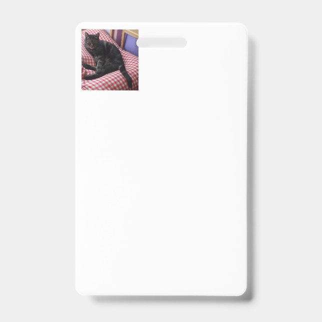 Cute Dave Vertical Badge (Front)