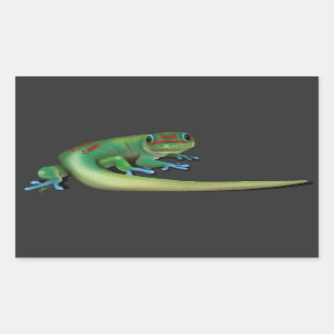 Cute Day Gecko ( the you talking to me? Look back) Sticker