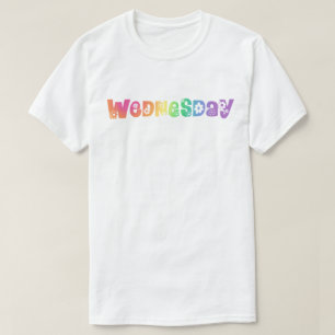Cute Day Of The Week Wednesday T-Shirt