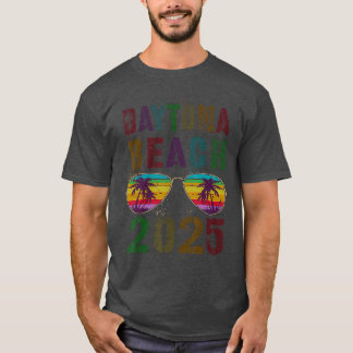 Cute DAYTONA BEACH 2025 Vacation Honeymoon Fall Wi T-Shirt