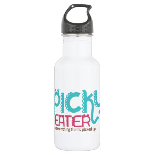 Cute Decorative Picky Eater 532 Ml Water Bottle
