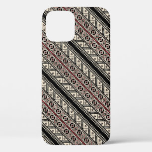 Cute decorative ukrainian patterns design iPhone 12 pro case