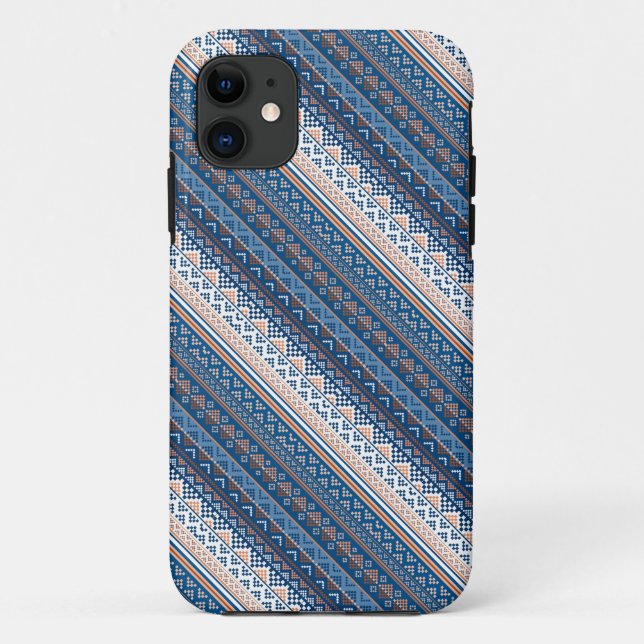 Cute decorative ukrainian patterns design Case-Mate iPhone case (Back)