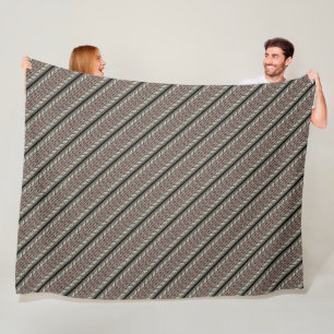 Cute decorative ukrainian patterns design fleece blanket