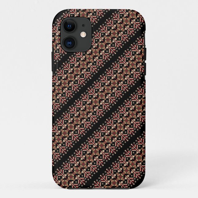 Cute decorative ukrainian stripes patterns Case-Mate iPhone case (Back)