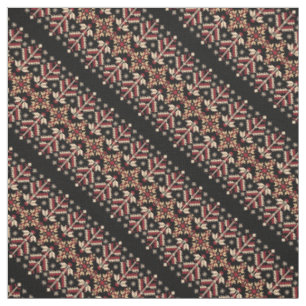 Cute decorative ukrainian stripes patterns fabric