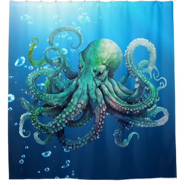 Cute Deep Under The Sea Octopus (Front)