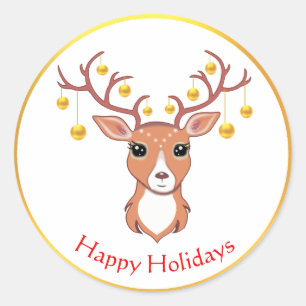 Cute Deer Sticker
