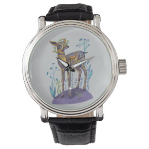 cute deer watch