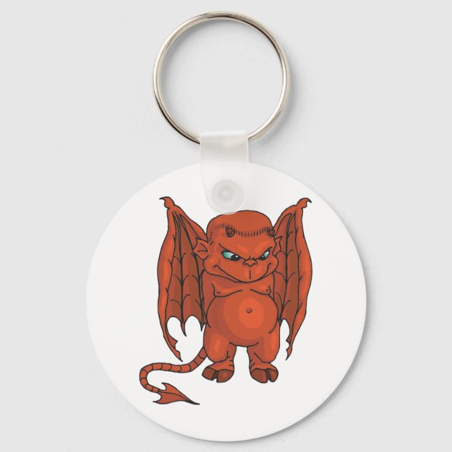Cute Demon Keychain (Front)