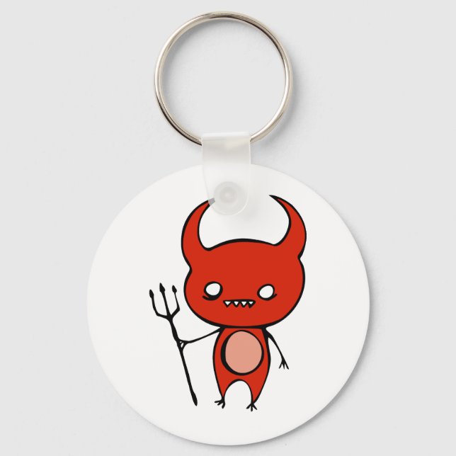 Cute Demon Keychain (Front)