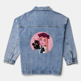 cute  denim jacket